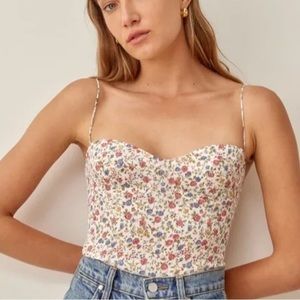 Reformation Liza Top - Floral